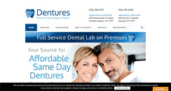 Desktop Screenshot of denturerepairli.com