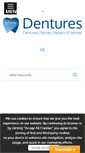 Mobile Screenshot of denturerepairli.com